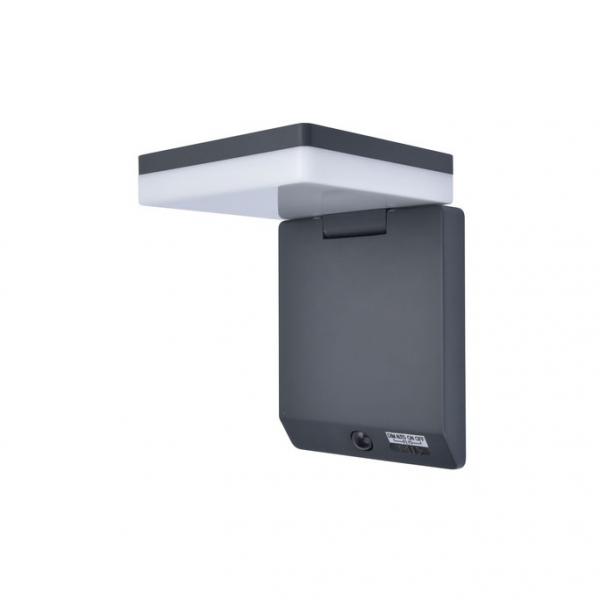 Lutec Moze Solar udendørslampe m/solceller - Sort