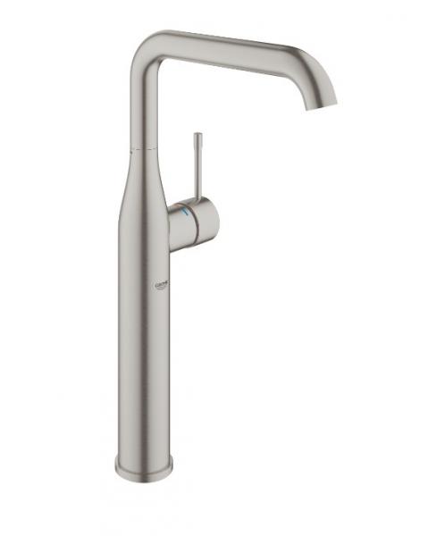 Grohe Essence håndvaskarmatur m/EcoJoy og svingtud - Steel Grohe Essence håndvaskarmatur m/EcoJoy og svingtud - Steel