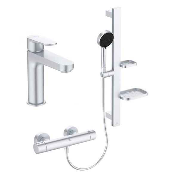 Ideal Standard Alu+ komplet pakke til badeværelse - Silver Ideal Standard Alu+ komplet pakke til badeværelse - Silver