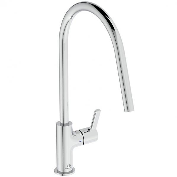 Ideal Standard Gusto køkkenarmatur m/C-tud og svingtud