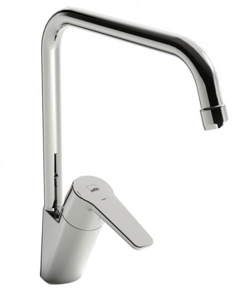 Oras Swea køkkenarmatur m/højtud koldstart - Krom Oras Swea køkkenarmatur m/højtud koldstart - Krom