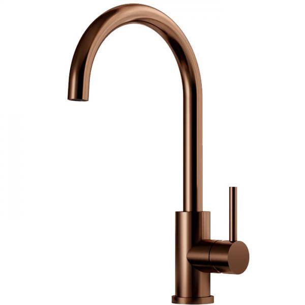 Lavabo Kubus 140 RS Round køkkenarmatur - Kobber