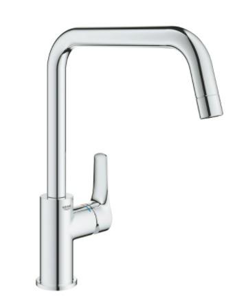 Grohe Eurosmart køkkenarmatur m/U-tud - Krom