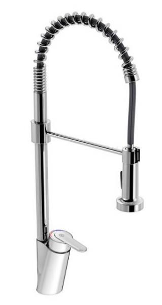 Gustavsberg Nordic Plus Spiraflex køkkenarmaur - Krom