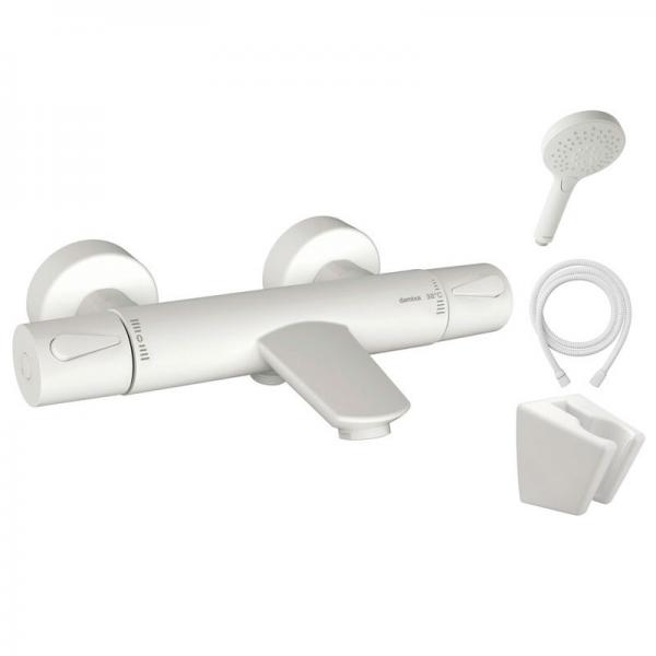 Damixa Silhouet komplet kararmatur - Mat hvid Damixa Silhouet komplet kararmatur - Mat hvid