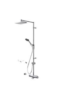 Oras Optima 7194 Rain komplet brusesystem - Krom Oras Optima 7194 Rain komplet brusesystem - Krom