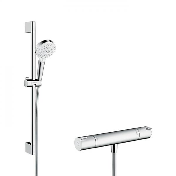 hansgrohe Crometta Vario brusesæt m/Ecostat termostat