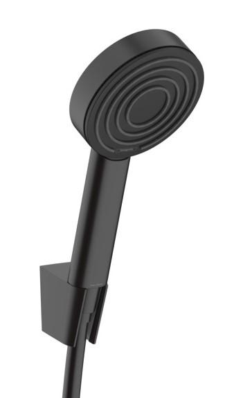 Hansgrohe Pulsify Porter 3jet bruseholdersæt - 160 cm - Mat sort Hansgrohe Pulsify Porter 3jet bruseholdersæt - 160 cm - Mat sort