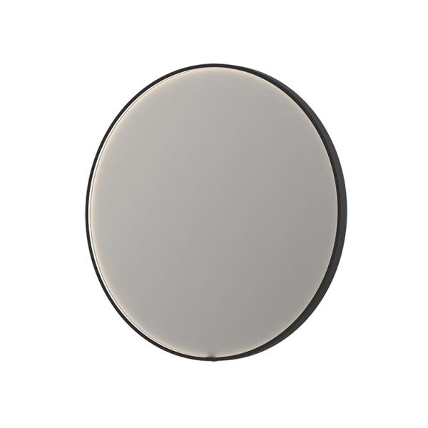 Sanibell Ink SP24 rundt spejl m/lys, varme og sensor Ø80 - Gunmetal Sanibell Ink SP24 rundt spejl m/lys, varme og sensor Ø80 - Gunmetal