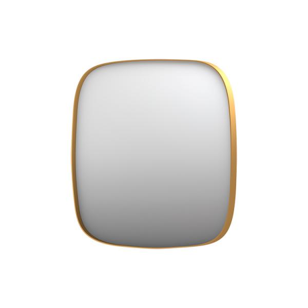 Sanibell Ink SP29 superellipse spejl m/ramme 80 x 80 cm - Børstet mat guld Sanibell Ink SP29 superellipse spejl m/ramme 80 x 80 cm - Børstet mat guld