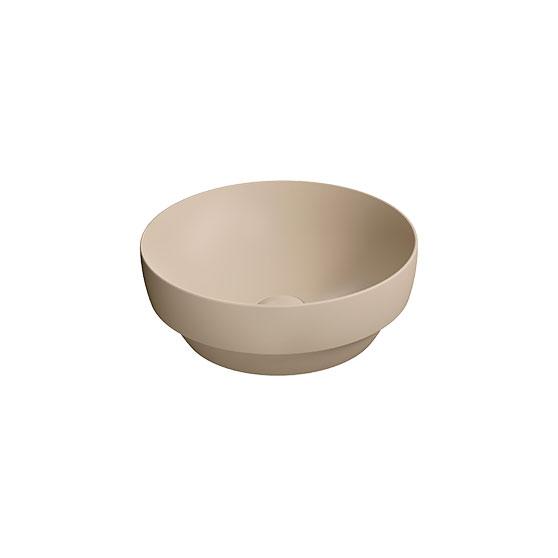 GSI Pura 40 rund fritstående bowlevask - Uden overløb - Creta