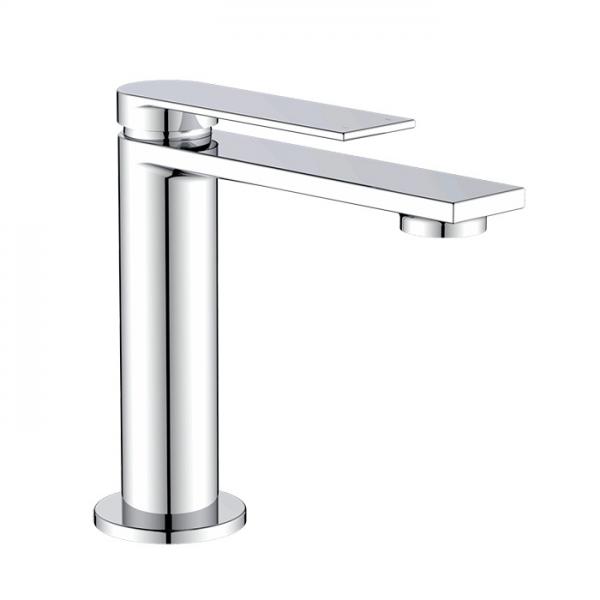 Cass&oslash;e Edge h&aring;ndvaskarmatur m/pop-up bundventil - Krom