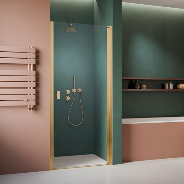 Str&oslash;mberg Noma 20 niched&oslash;r 800mm - H&oslash;jre - Poleret messing