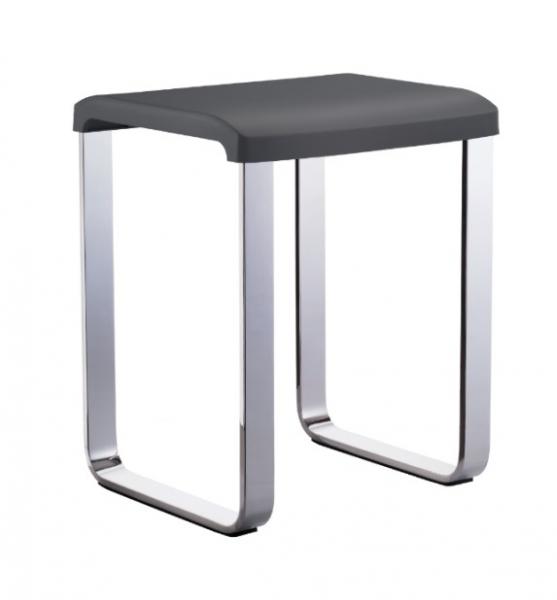 Smedbo Living badeværelsestaburet - Krom/grå Smedbo Living badeværelsestaburet - Krom/grå