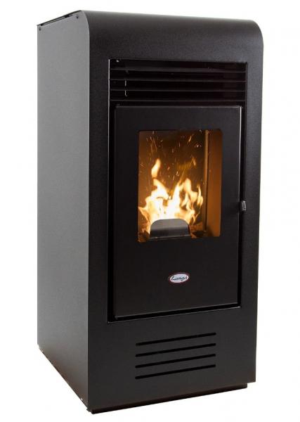 Langå Gaida Træpilleovn - Sort Langå Gaida Træpilleovn - Sort