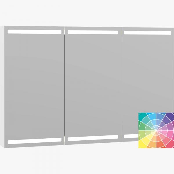 Dansani Level spejlskab 120 m/LED og lysstyring - Valgfri farve Dansani Level spejlskab 120 m/LED og lysstyring - Valgfri farve