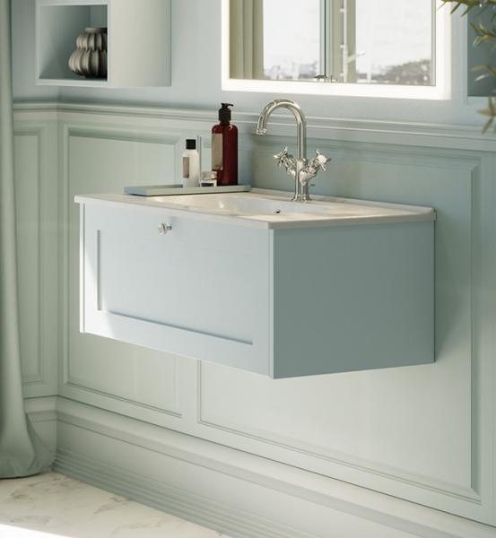 Dansani Luna Classic 80 møbelsæt m/Kantate vask og skuffe - Valgfri farve