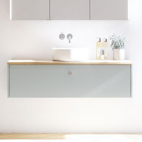 Dansani Luna Classic 120 møbelsæt m/Circle bowlevask og skuffe - Valgfri farve