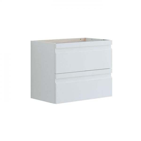 Dansani Luna Urban Mini vaskeskab 60*48 m/skuffer - Hvid mat lak