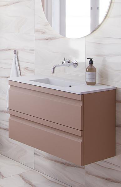 Dansani Luna Urban 80 møbelsæt m/Mini Minore håndvask og skuffer - Valgfri farve