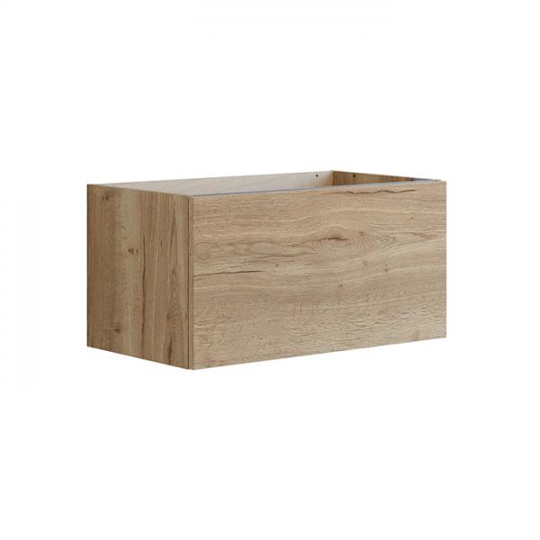 Dansani Luna Urban 80 vaskeskab m/skuffe - Natur eg