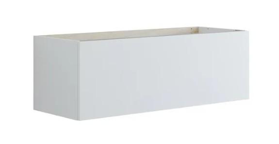 Dansani Luna Urban 120x40 dobbelt vaskeskab m/skuffe - Hvid mat