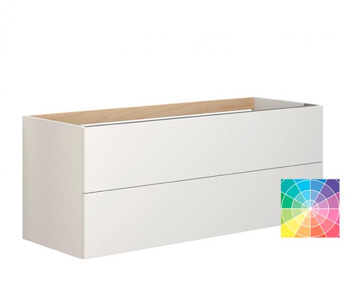 Dansani Luna vaskeskab 120x48 til dobbeltvask - Valgfri farve Dansani Luna vaskeskab 120x48 til dobbeltvask - Valgfri farve