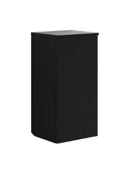 Dansani Luna Urban underskab 40 m/bakke+pose - Venstrehængslet - Sort eg