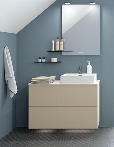 Dansani YOU Urban 100 møbelsæt m/Cube håndvask - Valgfri farve Dansani YOU Urban 100 møbelsæt m/Cube håndvask - Valgfri farve