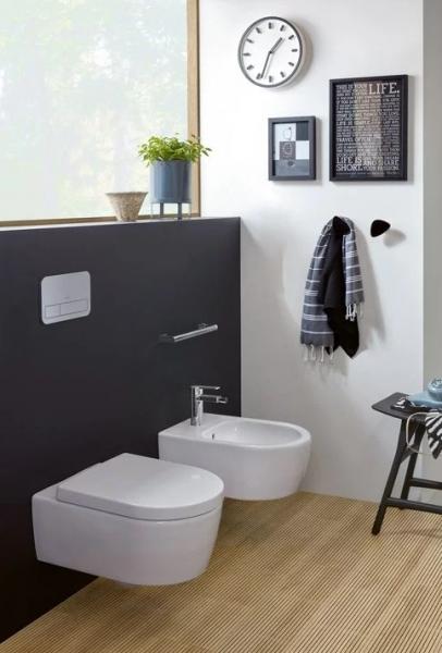 Villeroy & Boch Avento Rimless væghængt toilet inkl. sæde - Hvid Villeroy & Boch Avento Rimless væghængt toilet inkl. sæde - Hvid