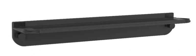 HeFe Glide hylde med skruefri montering - Mat sort HeFe Glide hylde med skruefri montering - Mat sort