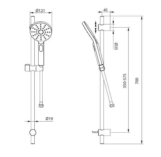 Hafa Ritual brusesæt - Mat sort Hafa Ritual brusesæt - Mat sort