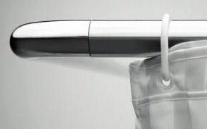 Ridder Eco universal badeforhængsstang - Krom