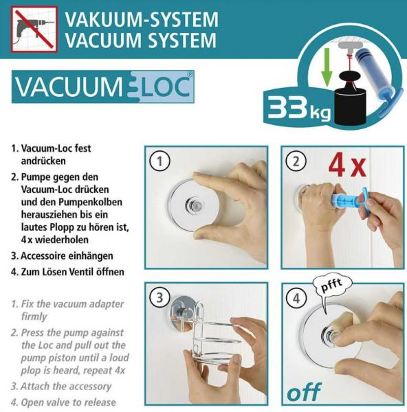Wenko kroge - 2 stk - Mat sort - Skruefri Wenko kroge - 2 stk - Mat sort - Skruefri