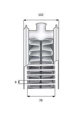 Outlet - Purmo Compact C22-500-800MM - 12 kvm Outlet - Purmo Compact C22-500-800MM - 12 kvm