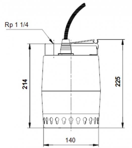 Grundfos UNILIFT KP dykpumpe 150 M-1 Grundfos UNILIFT KP dykpumpe 150 M-1