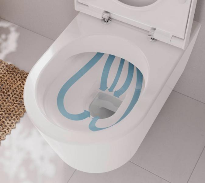 hansgrohe EluPura S v&aelig;gh&aelig;ngt toilet m/SmartClean u/s&aelig;de