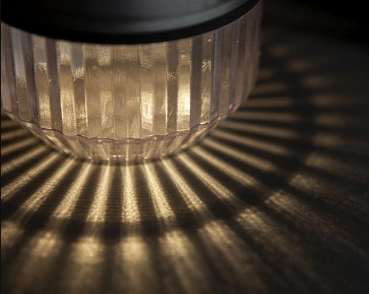 Lutec Solar Diva bordlampe m/solceller - Sæt af 2 - Sort