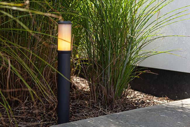 Lutec Modern Heros pullert udendørslampe