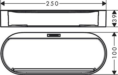 Hansgrohe WallStoris opbevaringskurv - Planet edition (sand) Hansgrohe WallStoris opbevaringskurv - Planet edition (sand)
