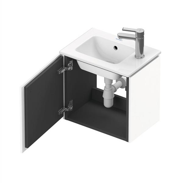 Duravit L-Cube 42 mini underskab m/højrehængslet låge - Hvid højglans Duravit L-Cube 42 mini underskab m/højrehængslet låge - Hvid højglans