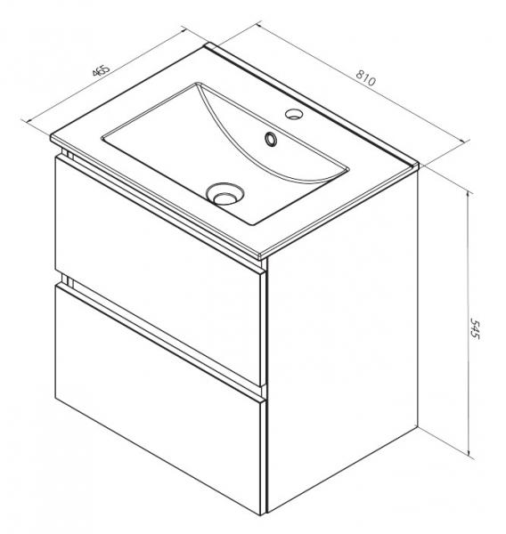 Sanibell Online 80 møbelpakke  - Bardolino eg Sanibell Online 80 møbelpakke  - Bardolino eg