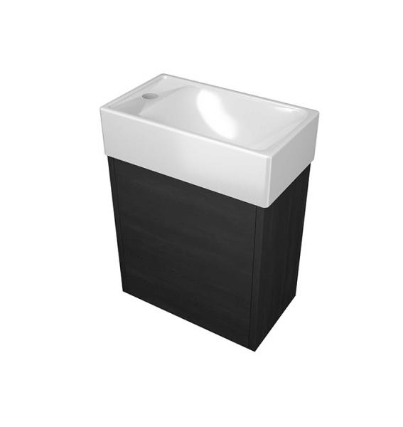 Sanibell Proline 40 mini møbelsæt m/låge - Sort eg Sanibell Proline 40 mini møbelsæt m/låge - Sort eg