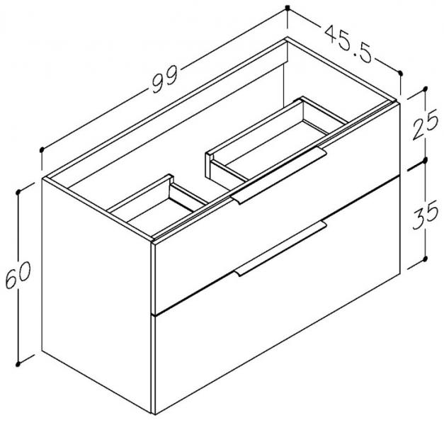 Strømberg Altus 100 møbelsæt - Beton
