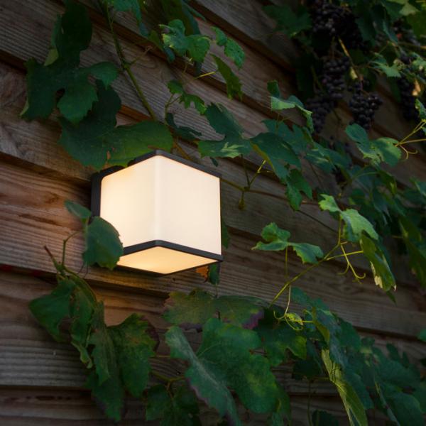 Lutec Architectural Doblo udendørslampe til væg 3000K Lutec Architectural Doblo udendørslampe til væg 3000K