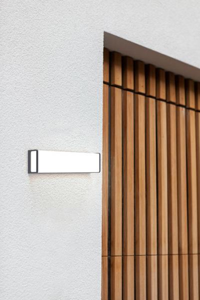 Lutec Architectural Doblo udendørslampe til væg 35 x 10 cm