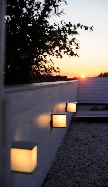 Lutec Architectural Box Cube udendørslampe til væg Lutec Architectural Box Cube udendørslampe til væg