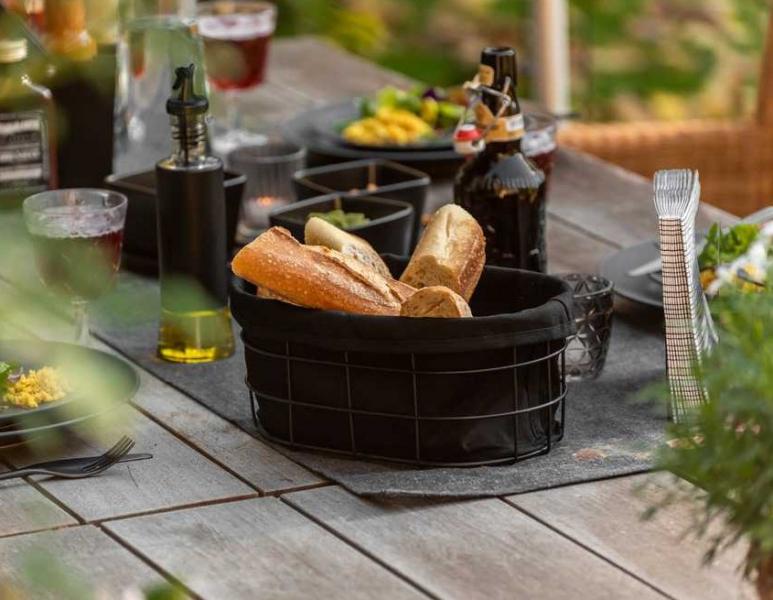 Wenko Bela brødkurv - Sort Wenko Bela brødkurv - Sort