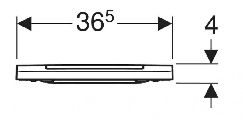 Geberit ONE toiletsæde m/SoftClose og QuickRelease - Alpin-hvid