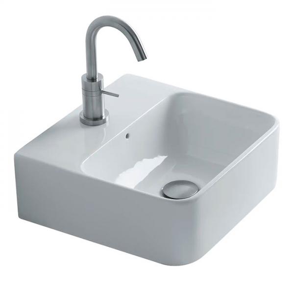 Lavabo Axa 1020 35 håndvask t/væg eller bord - 1 hanehul